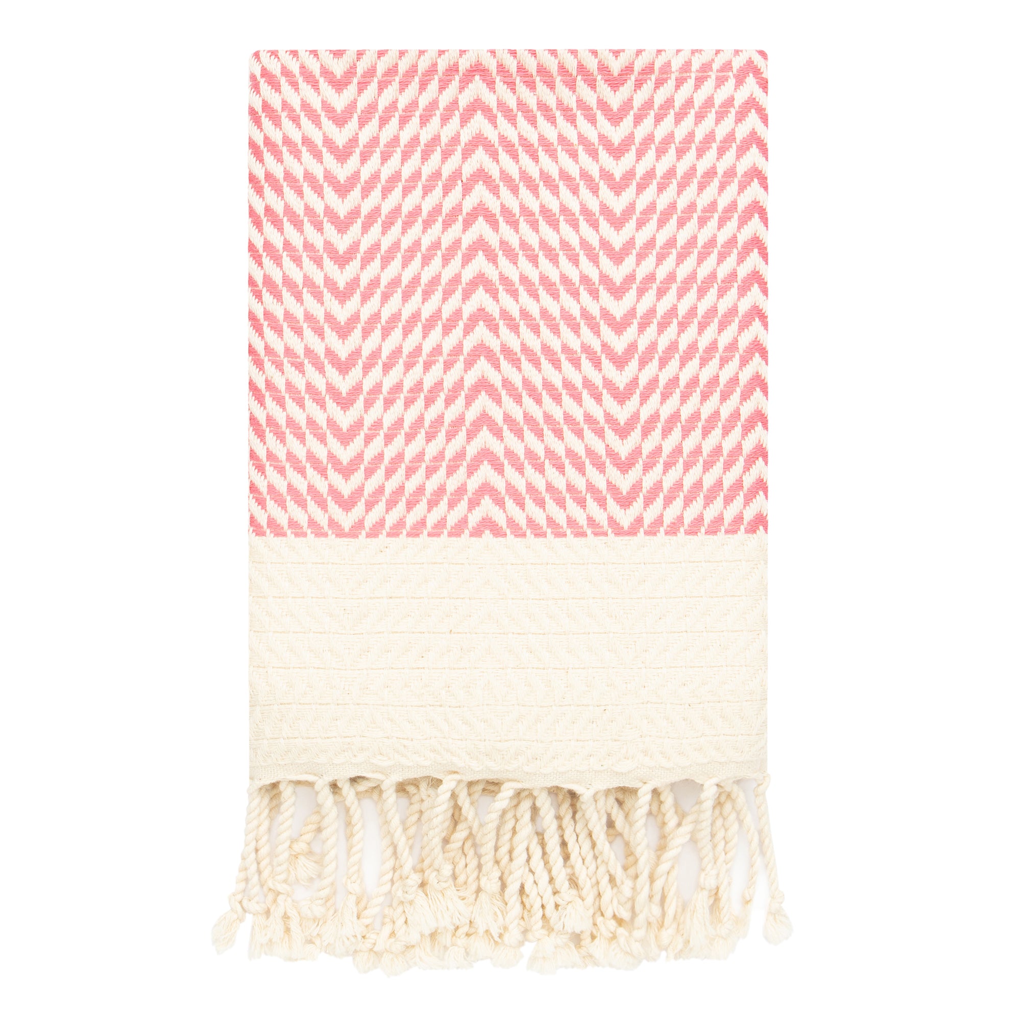 Boho Turkish Hand Towel Set of 2 - 40x19 Inches 100% Pure Cotton