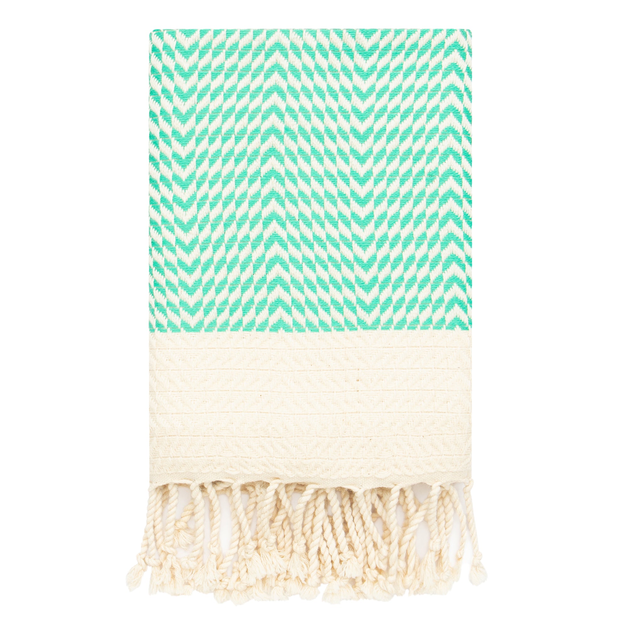 Boho Turkish Hand Towel Set of 2 - 40x19 Inches 100% Pure Cotton