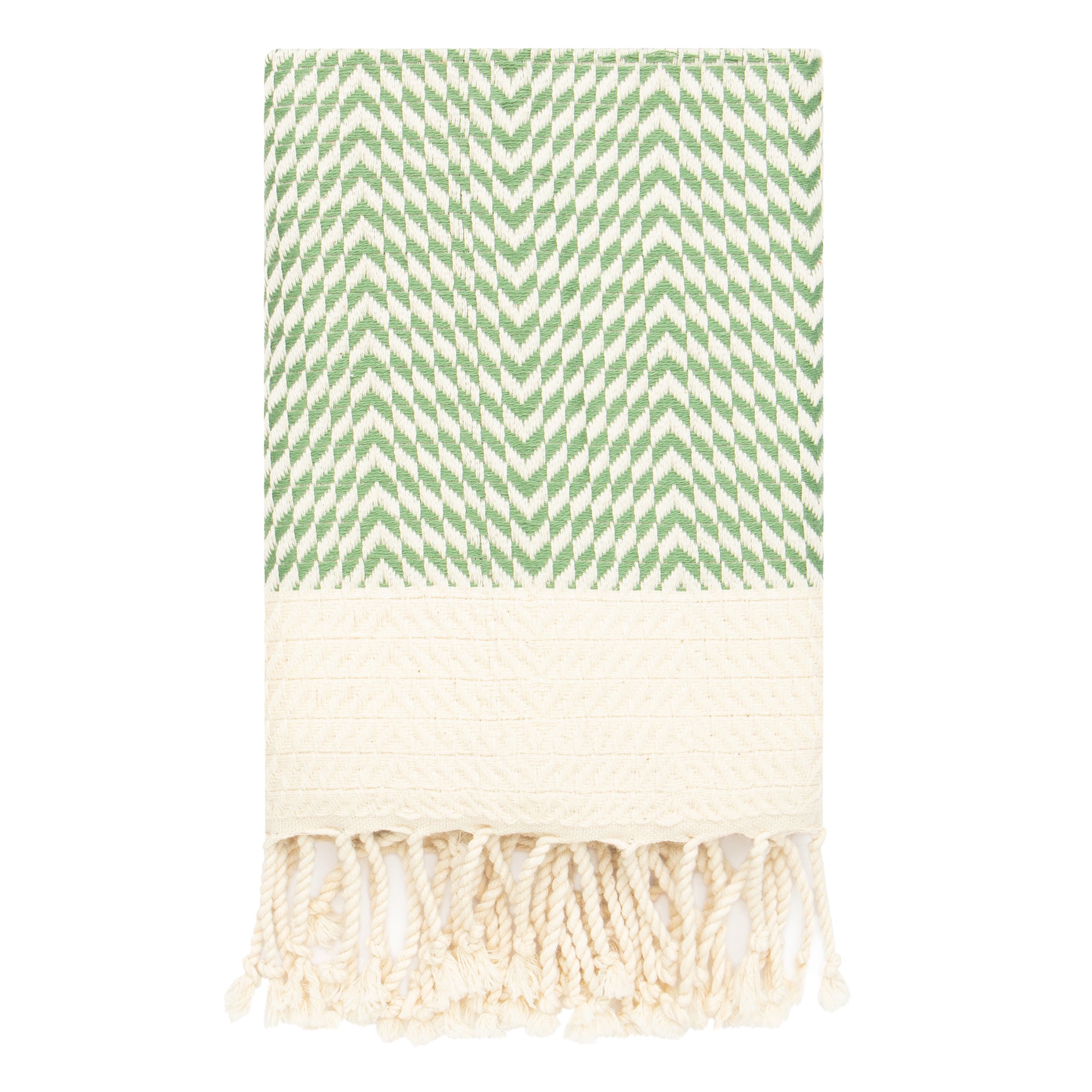 Boho Turkish Hand Towel Set of 2 - 40x19 Inches 100% Pure Cotton