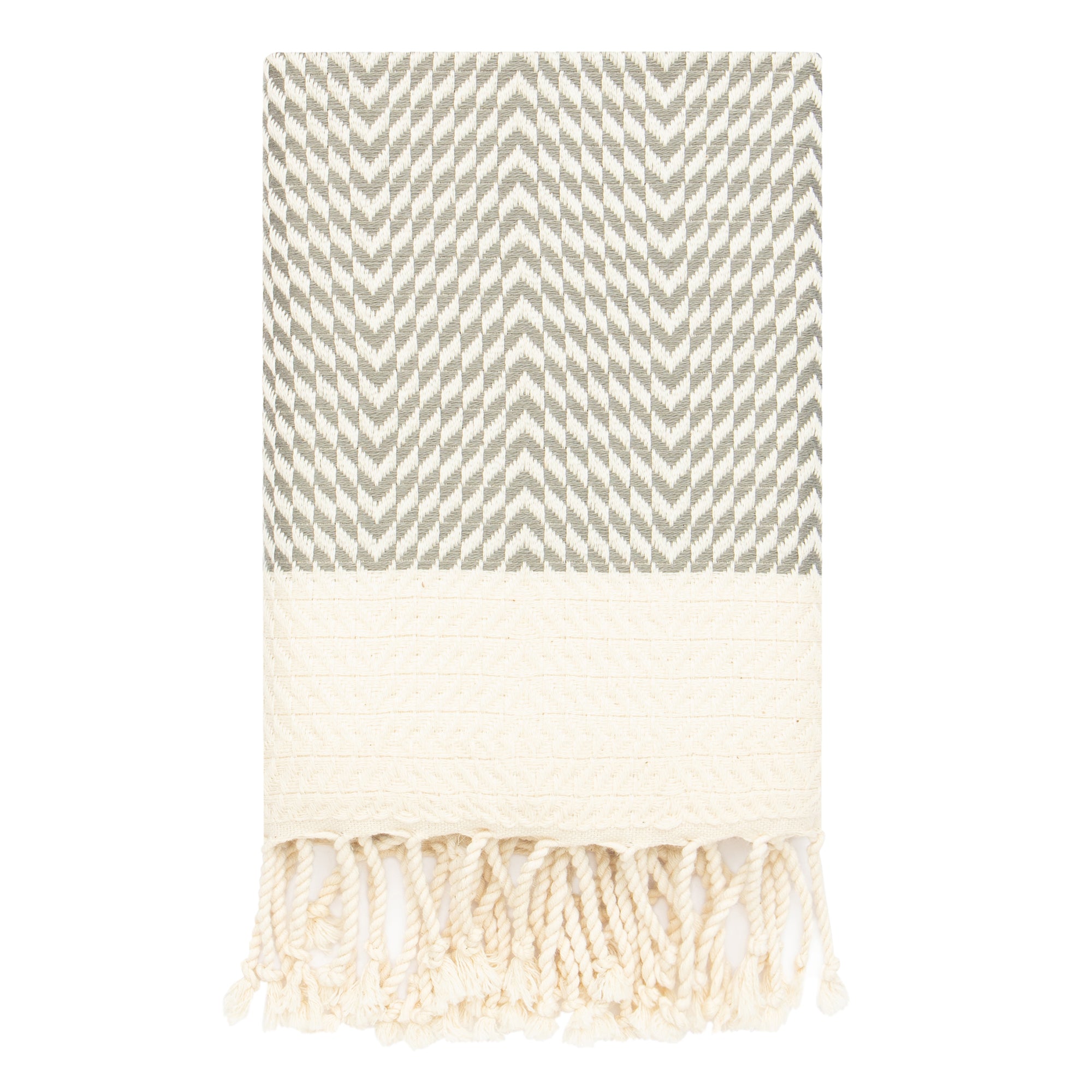 Boho Turkish Hand Towel Set of 2 - 40x19 Inches 100% Pure Cotton