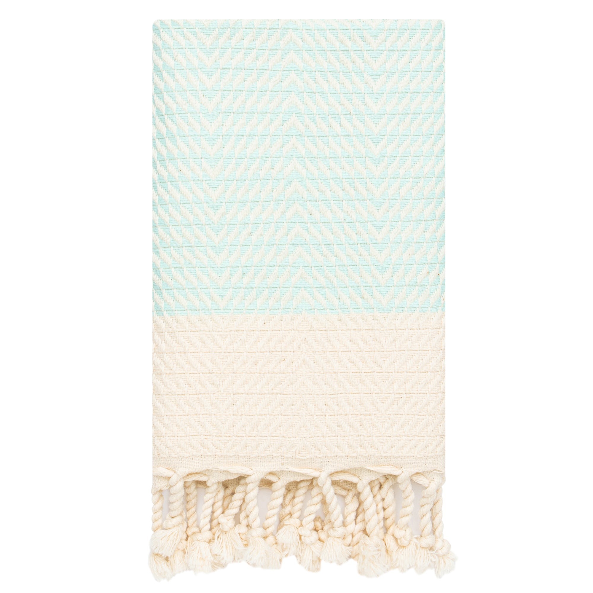 Boho Turkish Hand Towel Set of 2 - 40x19 Inches 100% Pure Cotton