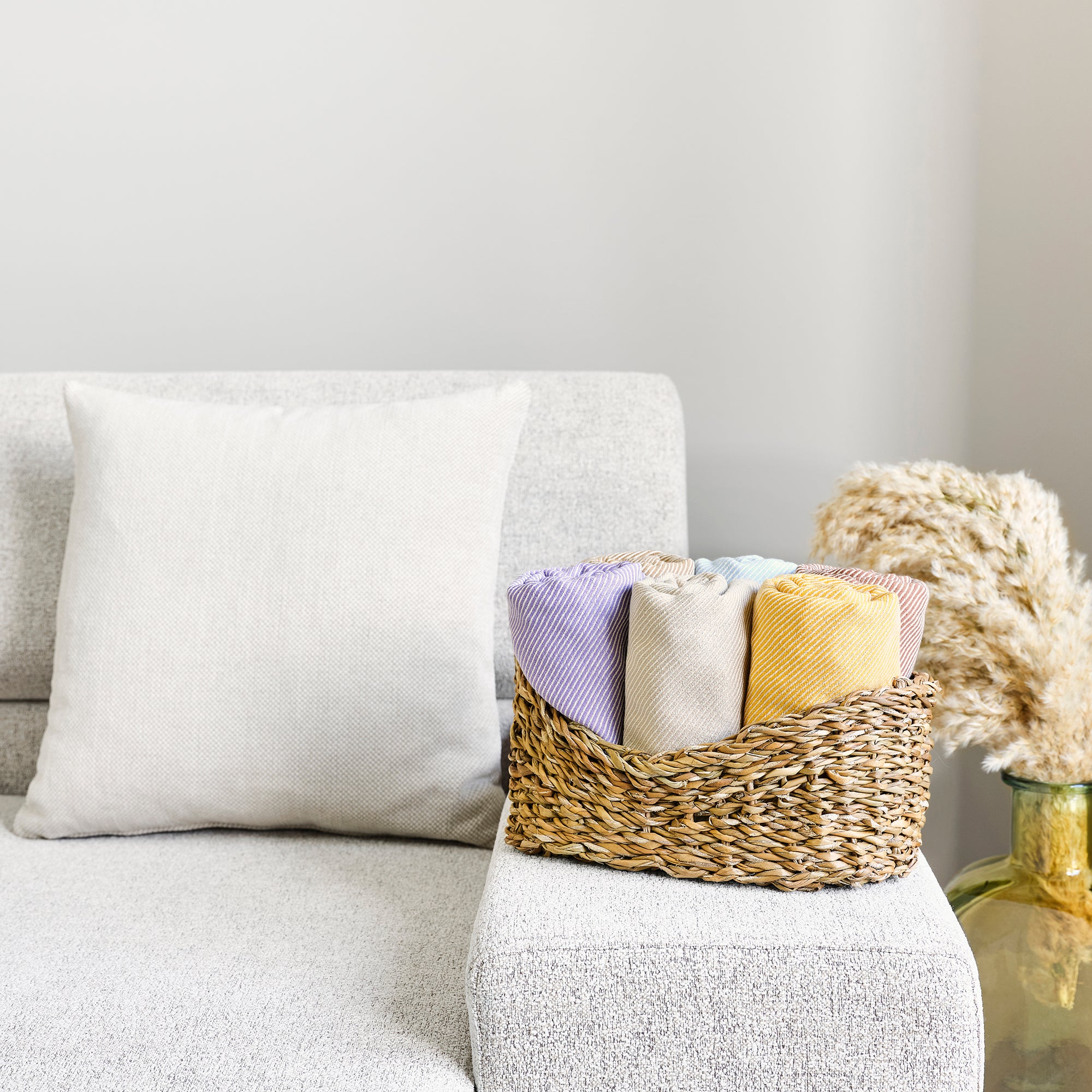 Soft Premium Hand Towel - 100% Pure Cotton, 40x19 Inches